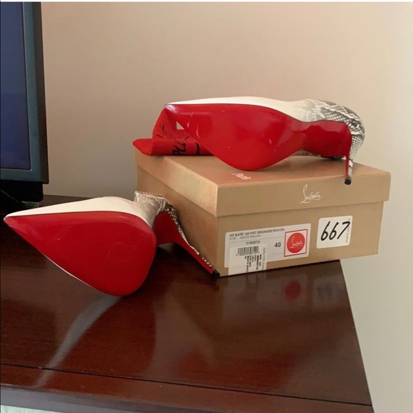 White NEW So Kate 120 Pat Degrade Roccio (40) - Picture 2 of 4